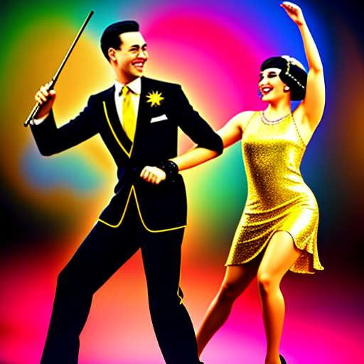 Swing Dance Text-to-Image Prompt for Custom Creations - Midjourney Generated Images - Socialdraft