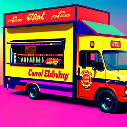 Food Truck Midjourney Masterpiece Prompt - Socialdraft