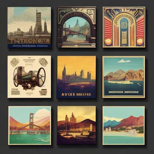 Unique Vintage Retro Posters for Your Home & Office Decor with Midjourney Prompts - Socialdraft