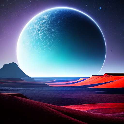 Exoplanet Midjourney Creation for Stunning Space Art - Socialdraft