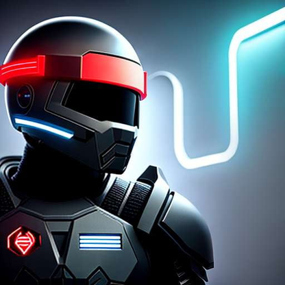 Futuristic Military Image Midjourney - Create your own sci-fi soldier now! - Socialdraft