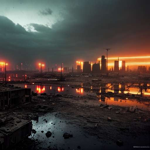 Dystopian Time Warp Midjourney Creation: Apocalyptic World Building Prompt - Socialdraft