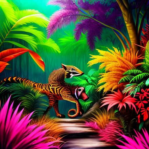 Jungle Adventure Creature Midjourney Prompt Kit - Socialdraft
