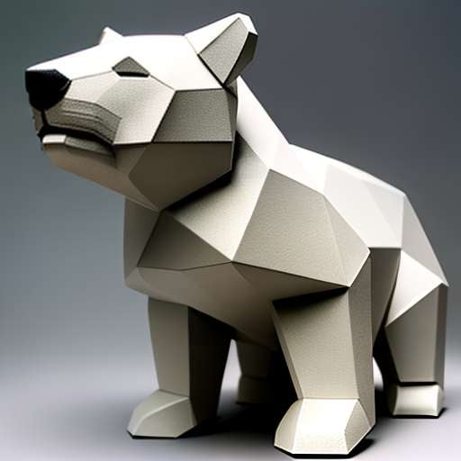 Bear Kusudama Origami Midjourney Prompt: Create Your Own Stunning Paper Art - Socialdraft