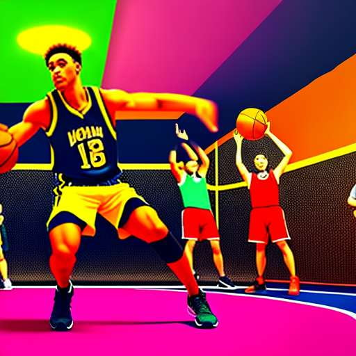 Basketball Court Midjourney Image Generator - Socialdraft