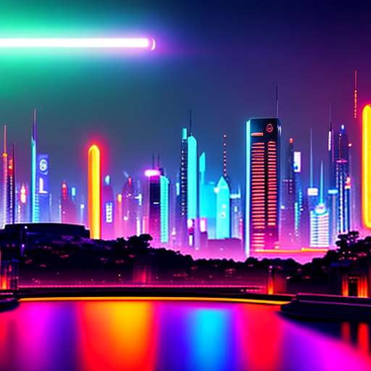 Cyberpunk Cityscape Midjourney Generator  Create Your Own Futuristic –  Socialdraft