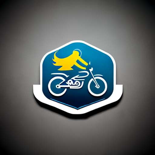 "Ride with Style: Custom Motorcycle Rider Logo Midjourney Prompt" - Socialdraft