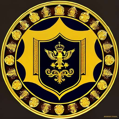 Royal Crest Coat of Arms Midjourney Emblem Creator - Socialdraft