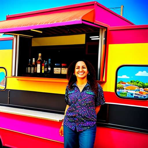 "Nicaraguan Food Truck" Midjourney Portrait Prompt - Socialdraft