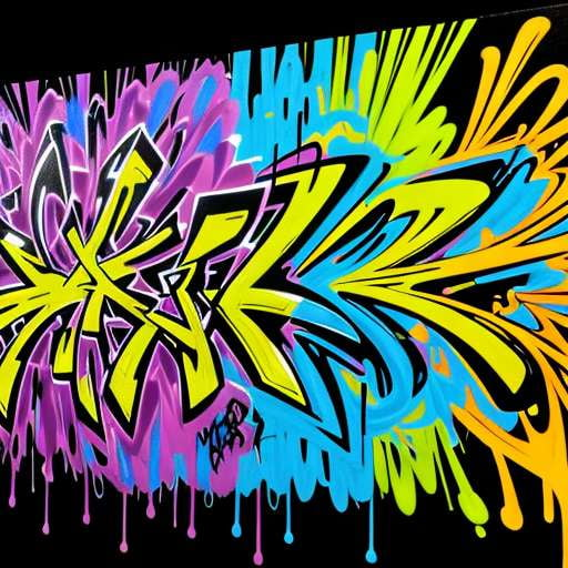 Neon Graffiti Midjourney Prompts: Create Your Own Unique Design! - Socialdraft