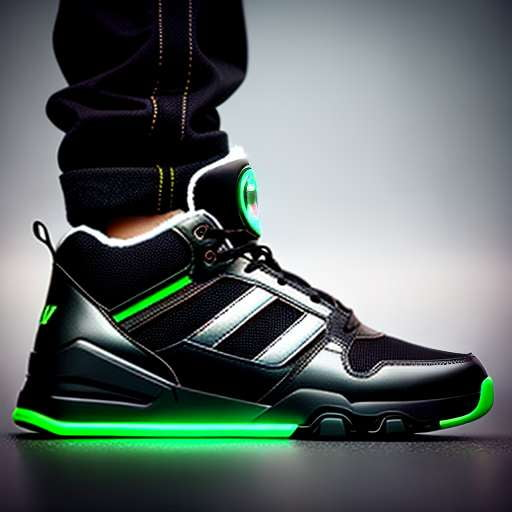 looking at the side of a futuristic sneaker from | Stable Diffusion