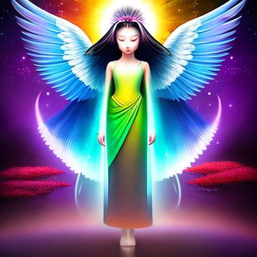 "Divine Character Creation: Angel Concept Midjourney Prompt" - Socialdraft
