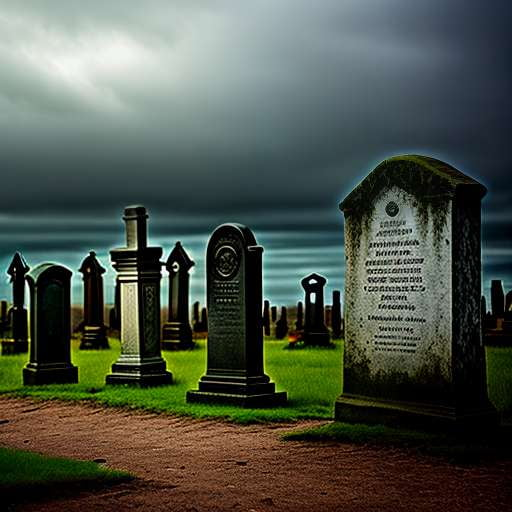 Supernatural Cemetery Midjourney Image Prompt by ChatGPT - Socialdraft