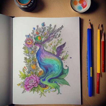 Wildart Coloring Books: Unique Midjourney Prompts for Creative Relaxation - Socialdraft