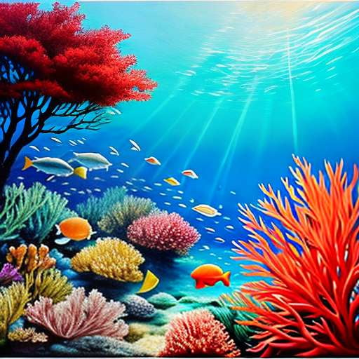 Beach Coral Midjourney Prompt: Create Your Own Tropical Paradise - Socialdraft