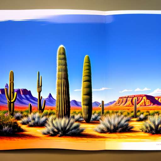 Desert Life Gouache Midjourney Prompts for Custom Illustrations - Socialdraft