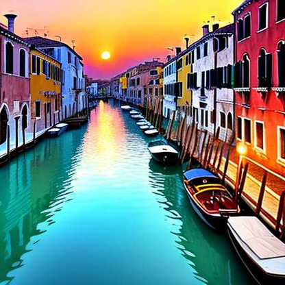 "Create Your Own Venice Canal Scene with Midjourney Prompt" - Socialdraft