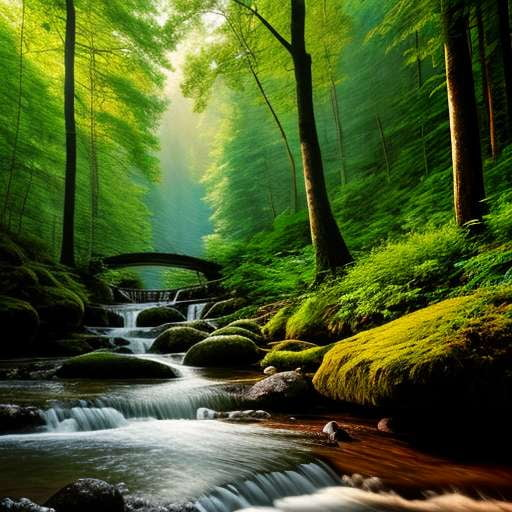 Majestic Forest Midjourney Prompt - Customizable and Unique Nature Images - Socialdraft