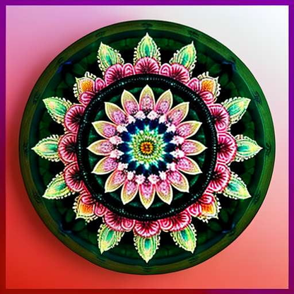 Mandala Flower Midjourney: Create Your Own Intricate Floral Design - Socialdraft
