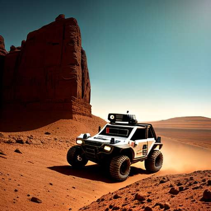 Customizable Remote-Controlled Rover Midjourney Prompt - Create Your Own Robot Adventure - Socialdraft