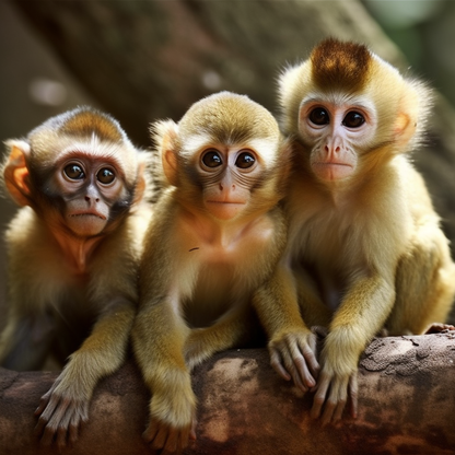 Cute Little Monkeys