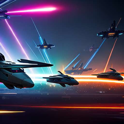 Midjourney Starship Warfare: Create Your Own Epic Space Battle - Socialdraft