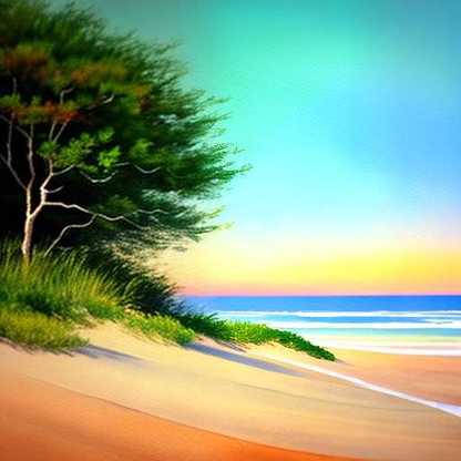 Paloma Seaside Dream Midjourney Prompt for Coastal Art Inspiration - Socialdraft