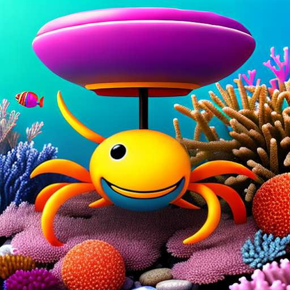 "Create Your Own Crazy Crab Masterpiece: Midjourney Prompt" - Socialdraft