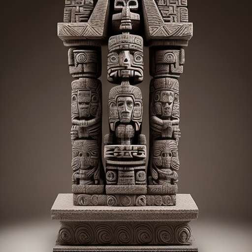 "Custom Aztec Totem Pole Midjourney Prompts for Art Creation" - Socialdraft