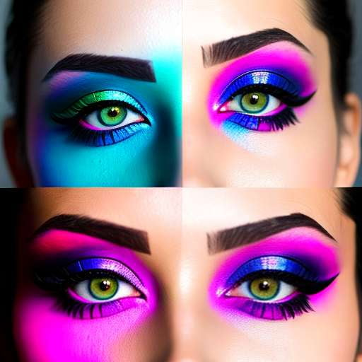 Holographic Scales Makeup Midjourney Prompt - Create Your Unique Holographic Look - Socialdraft