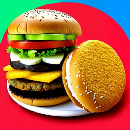 Fish and Chips Pretzel Bun Burger  Midjourney Masterpiece - Socialdraft