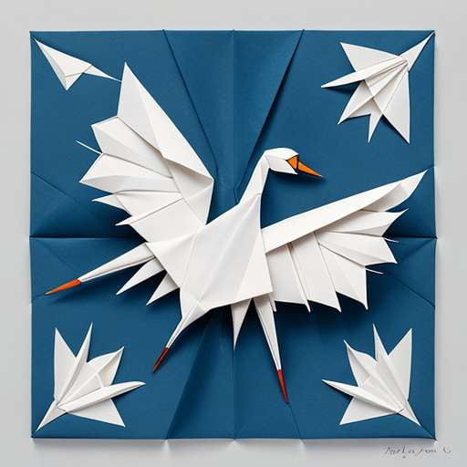 Midjourney Origami Icon Templates for Custom Folding - Socialdraft