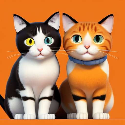 Midjourney Prompt: Create Your Own Pixar Kitties! - Socialdraft