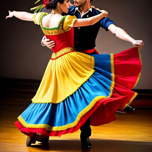 Spanish Folk Dancing Midjourney Prompt for Custom Image Generation - Socialdraft