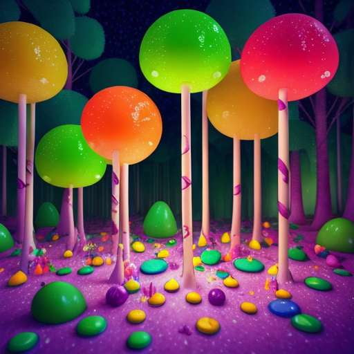 Candy Forest Midjourney Prompt - Create Your Own Sweet World - Socialdraft