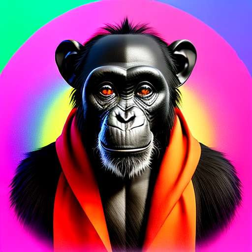 Formal Chimp Midjourney Prompts: Create Custom Dapper Ape Art - Socialdraft