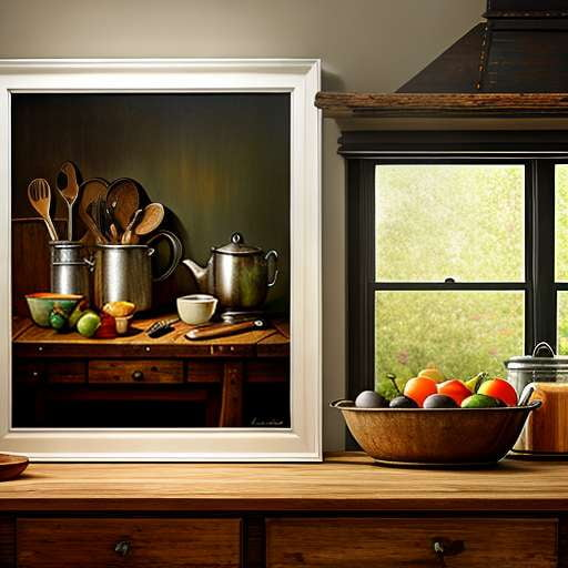 Country Farmhouse Kitchen Midjourney Prompt - Customizable Text-to-Image Generator - Socialdraft