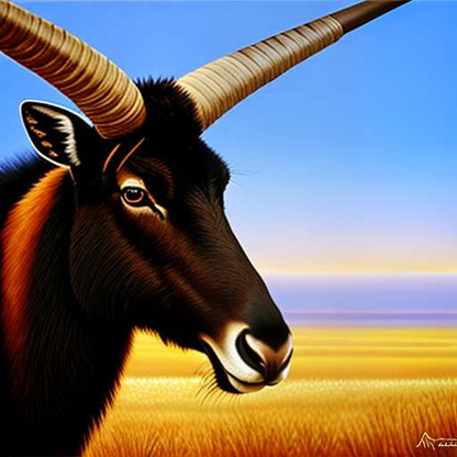 Sable Antelope Midjourney Art Prompt for Unique Custom Creations - Socialdraft