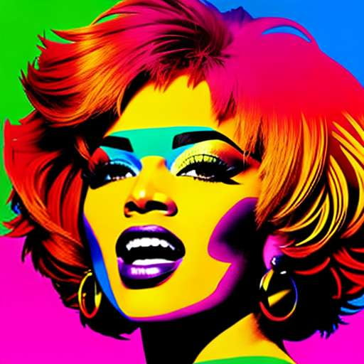 Tina Turner Pop Art Midjourney Prompt - Recreate Iconic Art with AI Assistance - Socialdraft