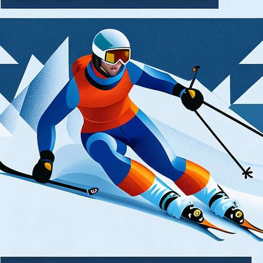 Winter Skiing Characters Midjourney Prompts - Socialdraft