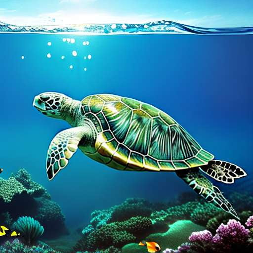 Custom Turtle Midjourney Prompt - Text-to-Image Creation for Artistic Inspiration - Socialdraft