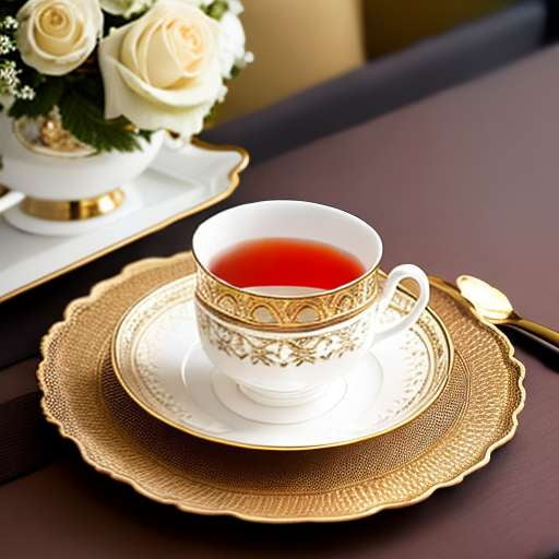 "Parisian High Tea Menu" - Custom Healthy Option Midjourney Prompt - Socialdraft