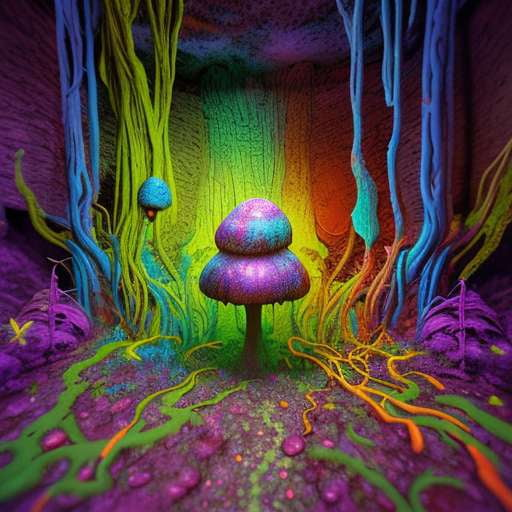 Midjourney Underground Fungal Art: Mystical and Enchanting Pieces - Socialdraft