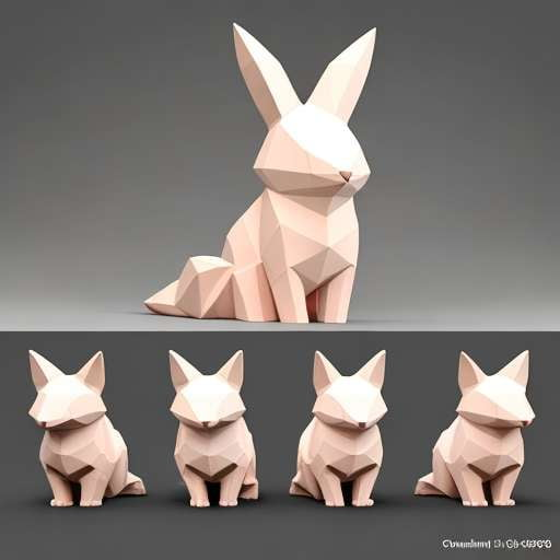 Low Poly Clay Animal Midjourney Prompts - Socialdraft