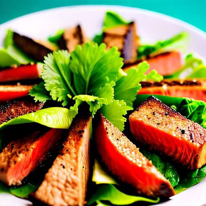 Midjourney Steak Caesar Salad Recipe Prompt for Custom Creation - Socialdraft