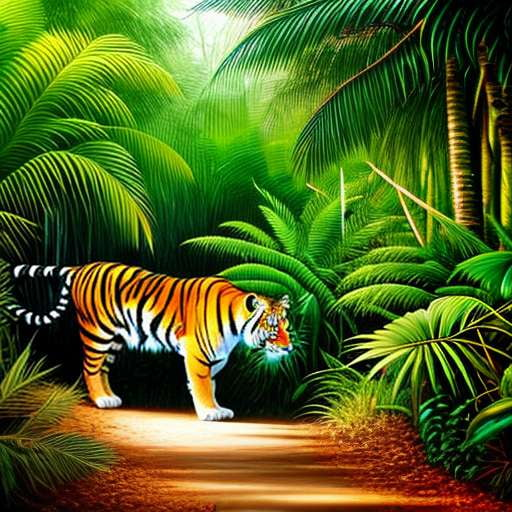 "Wildlife Dreamscapes" - Unique Jungle Fauna Midjourney Prompt for Custom Image Generation - Socialdraft