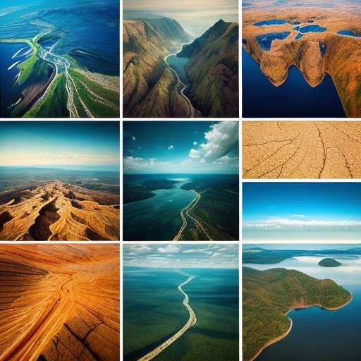 Midjourney Aerial Photography for Unique Wall Art Decor - Socialdraft