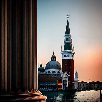 Venice Church of San Zaccaria Midjourney Image Prompt - Socialdraft