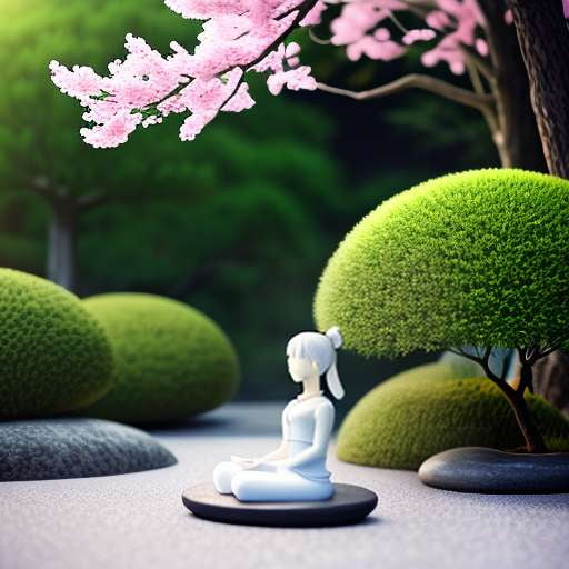 Zen Anime Yoga Midjourney Prompt: Create Your Own Peaceful Warriors - Socialdraft
