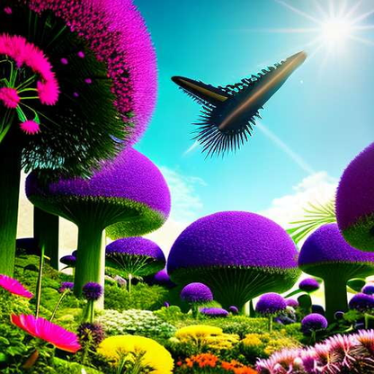 Space Botanical Midjourney: Unique AI-generated Prompts for Art and Inspiration - Socialdraft